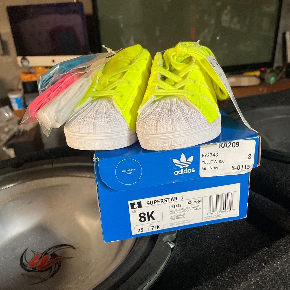 Adidas superstar new in box